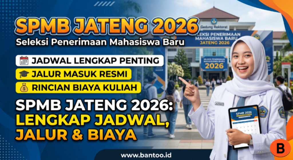 SPMB Jateng 2026: Jadwal Lengkap, Jalur Masuk, dan Rincian Biayanya