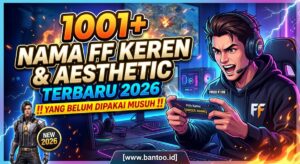 1001+ Nama FF Keren dan Aesthetic Terbaru 2026 yang Belum Dipakai Musuh