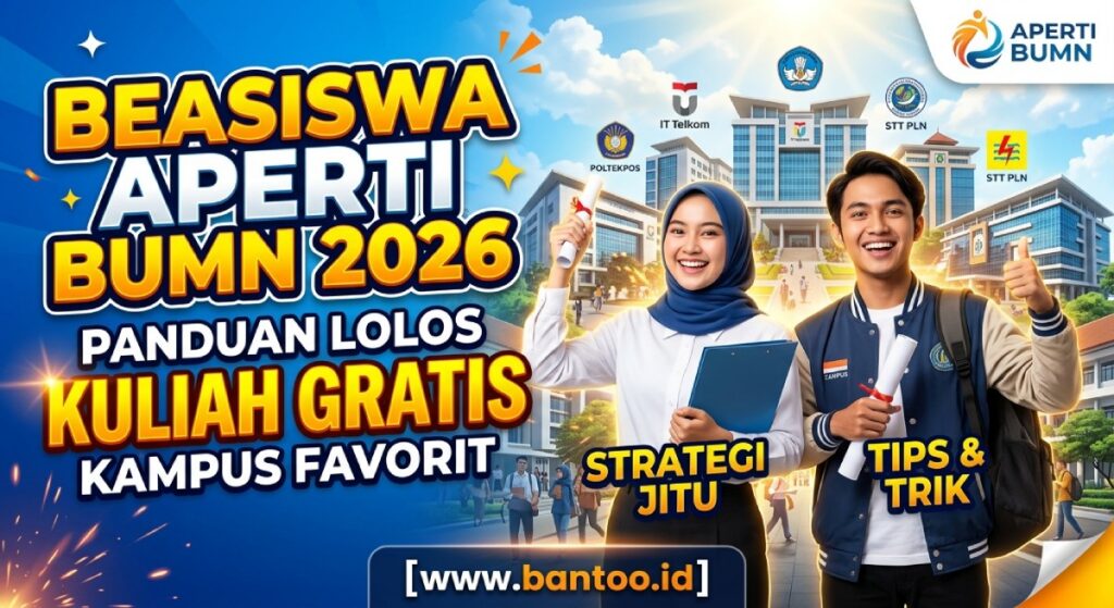 Beasiswa APERTI BUMN 2026: Panduan Lolos Kuliah Gratis Kampus Favorit