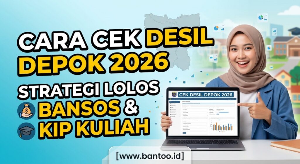 Cara Cek Desil Depok 2026: Strategi Lolos Bansos dan KIP Kuliah