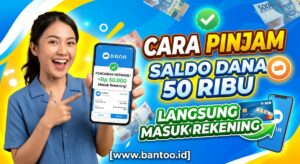 Cara Pinjam Saldo DANA 50 Ribu Langsung Masuk Rekening