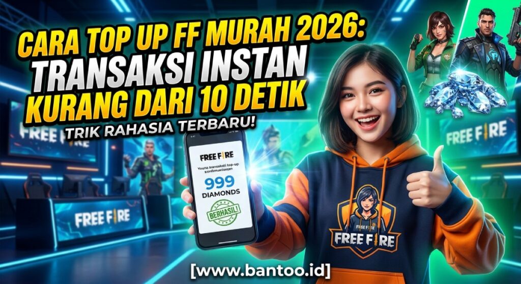 Cara Top Up FF Murah 2026: Transaksi Instan Kurang dari 10 Detik
