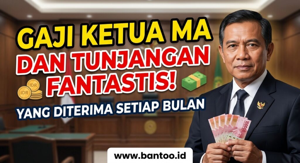 Gaji Ketua MA dan Tunjangan Fantastis yang Diterima Setiap Bulan