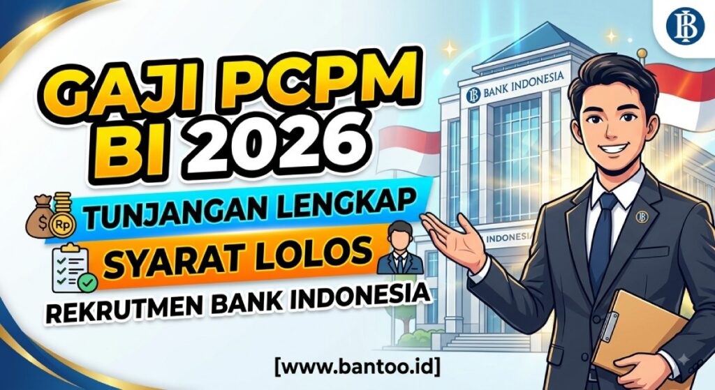 Gaji PCPM BI 2026: Tunjangan Lengkap dan Syarat Lolos Rekrutmen Bank Indonesia