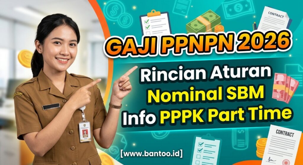 Gaji PPNPN 2026: Rincian Aturan, Nominal SBM, dan Info PPPK Part Time