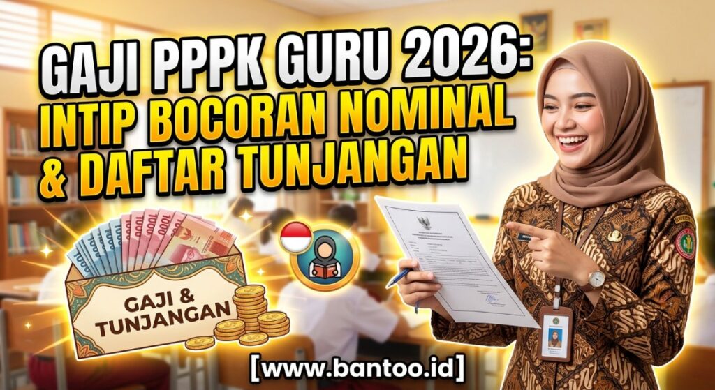 Gaji PPPK Guru 2026: Intip Bocoran Nominal dan Daftar Tunjangan