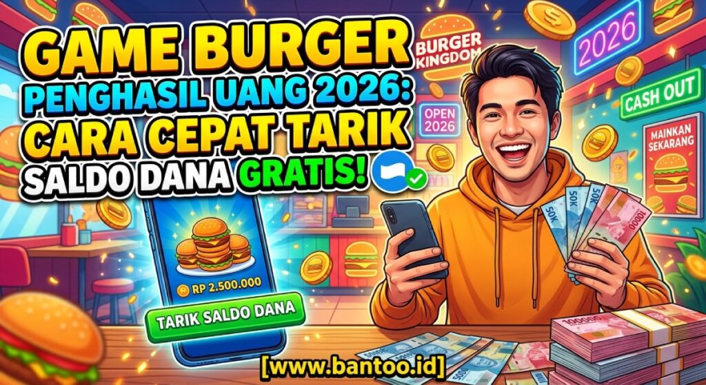 Game Burger Penghasil Uang 2026: Cara Cepat Tarik Saldo Dana Gratis