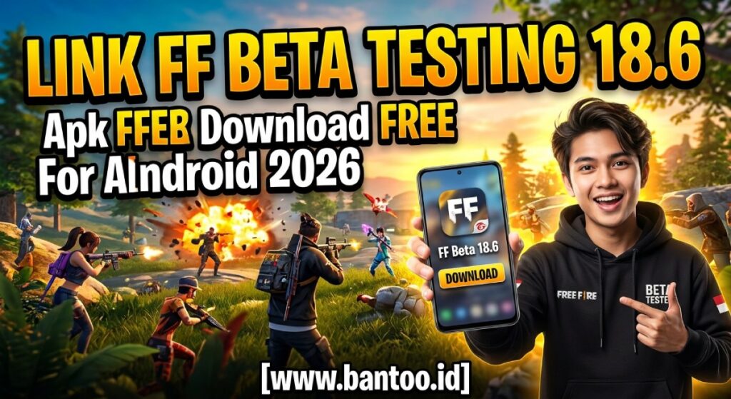 Link FF Beta Testing 18.6 Apk free Download For Android 2026