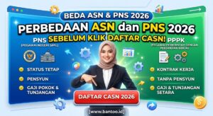 Perbedaan ASN dan PNS 2026 Sebelum Klik Daftar CASN