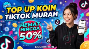 Top Up Koin TikTok Murah Hemat Hingga 50%