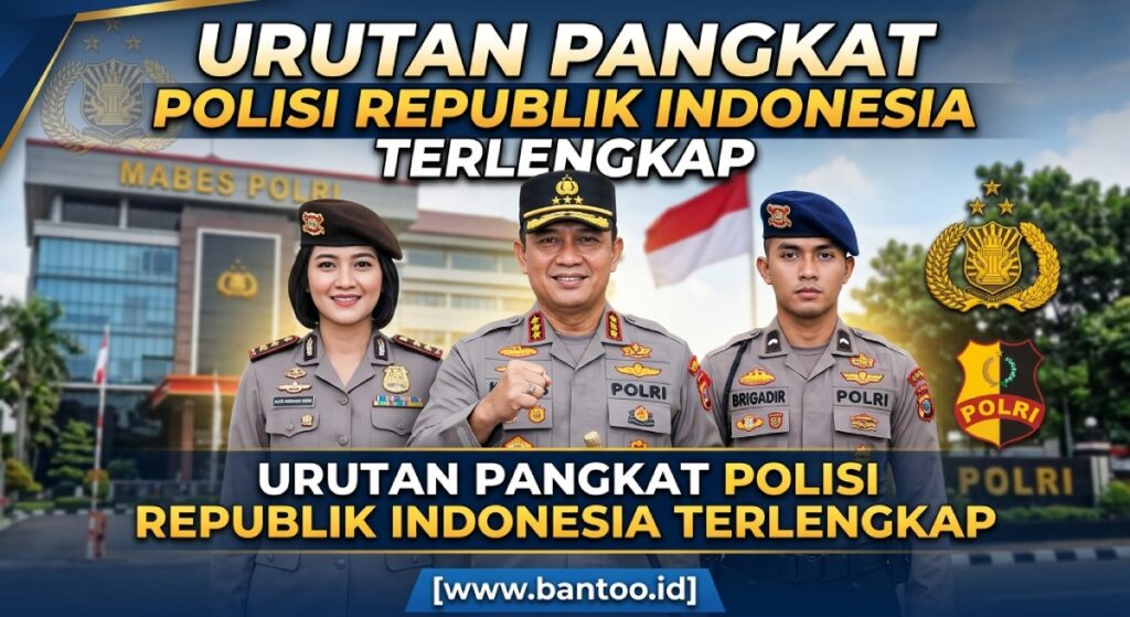 Urutan Pangkat Polisi Republik Indonesia Terlengkap
